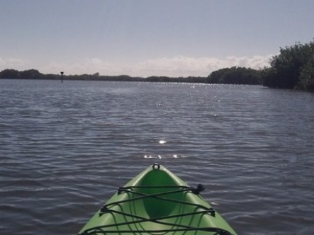 paddling Cocoa Beach, 1000 Islands, kayak, canoe