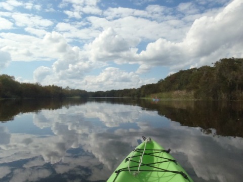 paddling deleon springs, kayak, canoe