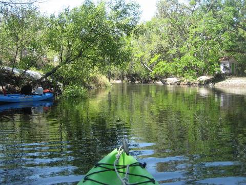 paddling Shingle Creek, Marsh Landing