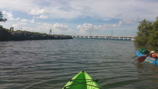 paddling Bahia Honda, Florida Keys, kayak, canoe