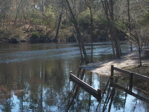 paddling Suwannee River