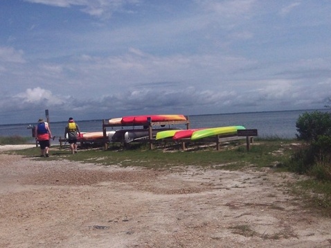 kayaking, Apalachicola Bay, St. George Island